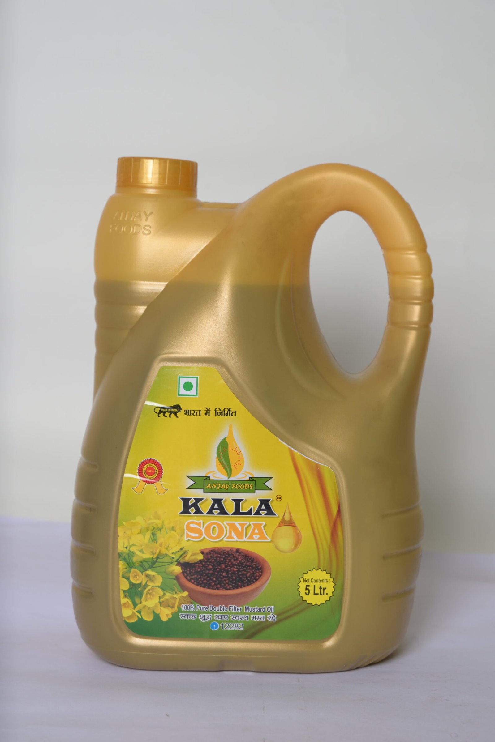 KALA SONA (100% PURE & NATURAL MUSTARD OIL) – 5 LTR